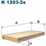 Filtr, vzduch v interiéru FILTRON K 1203-2x – Hledejceny.cz