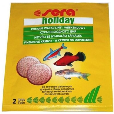 Sera Holiday 2 tablety – Zbozi.Blesk.cz