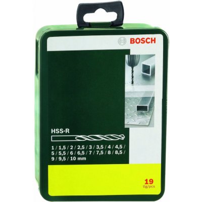 Bosch 19 dílná sada vrtáků do kovu HSS-R (2.607.019.435) Příslušenstvo vrtačka