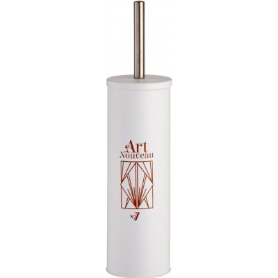 Berilo WC kartáč Art Deco bílý s chromovými prvky – Hledejceny.cz