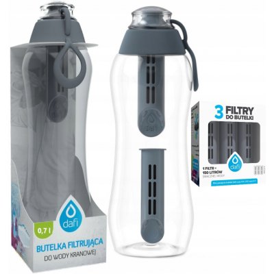 Dafi Soft 0,7l šedá – Zboží Mobilmania