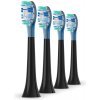 Náhradní hlavice pro elektrický zubní kartáček Ultrasonic Philips Sonicare C3 Advanced Plaque Control Black 4 ks