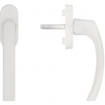 Blaugelb Okenní klika FGS 1758 45°, trn 43mm, včetně šroubů, RAL9016 bílá – Zboží Mobilmania