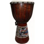 Etno Djembe malované výška 50cm – Zbozi.Blesk.cz