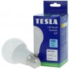 Žárovka Tesla LED žárovka BULB, E27, 6W, 230V, 640lm, 25 000h, 6500K studená bílá, 220st