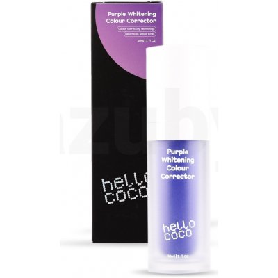 Hello Coco Purple Whitening Colour Corrector 30 ml – Sleviste.cz