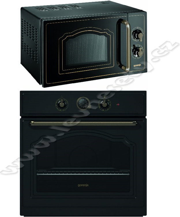 Set Gorenje BOS67372CLB + MO 4250 CLB