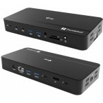 i-tec Thunderbolt 5 Triple Display Docking Station, M.2 slot, 6x USB, 2.5GLAN + Power Delivery 140W TB5TRIPLEDOCKM2PD – Zboží Mobilmania