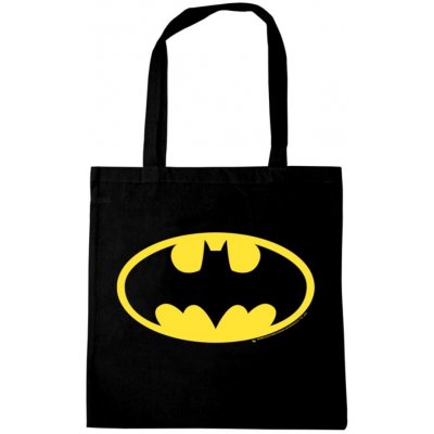 CurePink Shopping taška na rameno DC Comics: Batman Logo
