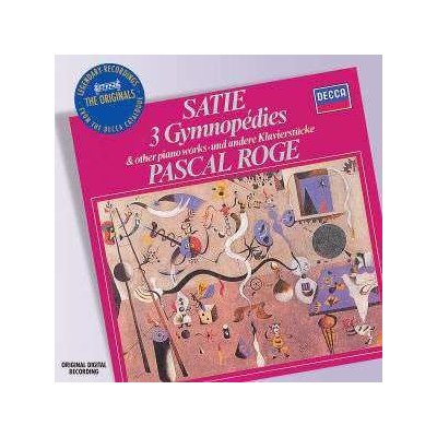 Erik Satie - 3 Gymnopédies & Other Piano Works CD