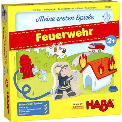 Haba Moja prvá hra pre deti: Požiarnici