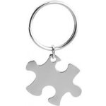 Přívěsek na klíče Šperky4U Ocelový puzzle OPT1008P – Zboží Mobilmania