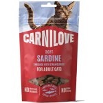 CARNILOVE Cat SOFT Snack Sardine enriched with Strawberry 50 g – Hledejceny.cz
