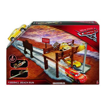 Mattel Cars 3 filmový herní set Fireball Beach Run