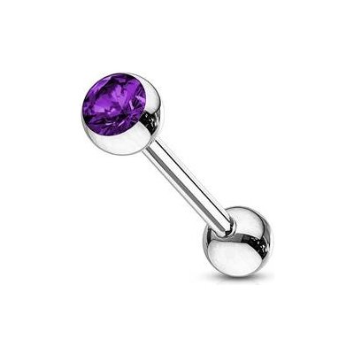 Šperky4U piercing do jazyka kamínek PJ01016-A – Hledejceny.cz