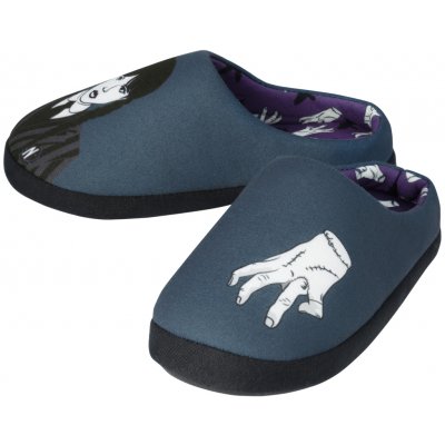 Dívčí domácí obuv Wednesday černá – Zboží Dáma