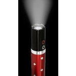Platinium Dámský paralyzér s LED svítilnou ANGELA M-500 červená – Zboží Mobilmania