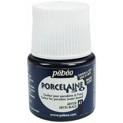 Vypalovací barvy na porcelán černá abyss 41 PORCELAINE150 45ml Pebeo – Zbozi.Blesk.cz