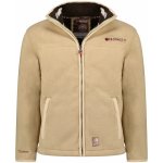GEOGRAPHICAL NORWAY mikina Fleece UBOLT s kožíškem béžová – Zboží Mobilmania