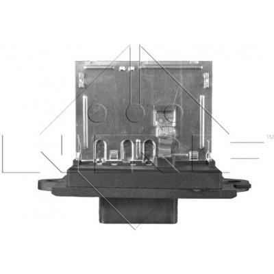 NRF Odpor, vnitřní tlakový ventilátor 342026 – Zboží Mobilmania