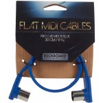 RockBoard Flat MIDI Cable 60 cm Black – Zboží Mobilmania