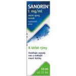 SANORIN NAS 0,5MG/ML NAS SPR SOL 1X10ML – Hledejceny.cz