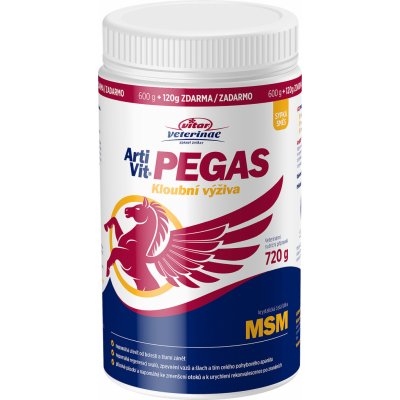 Vitar Veterinae ArtiVit Pegas MSM 720 g – Hledejceny.cz