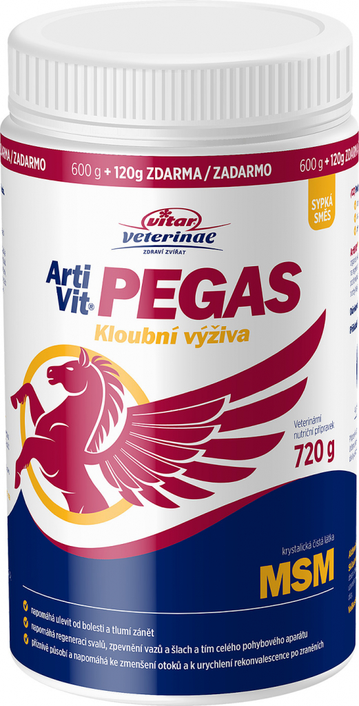 Vitar Veterinae ArtiVit Pegas MSM 720 g