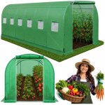 Tomido Zahradní fóliovník 12x3x2 m 36 m² rám 25 mm 29102 – Hledejceny.cz