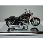 Harley Davidson Maisto 2009 FXDFSE Cvo Fat Bob stříbrná 1:18 – Sleviste.cz