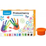 Barvy prstové LUMA 12 barev 30ml – Sleviste.cz
