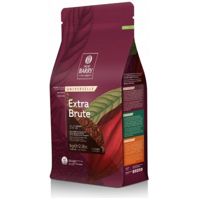 Barry Callebaut Belgium N.V. Cacao kakao Extra Brute 1 kg – Sleviste.cz