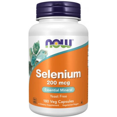 Now Foods Selenium 200 mcg 180 kapslí – Hledejceny.cz