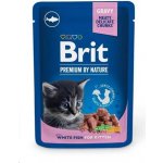Brit Premium Cat Kitten White Fish 100 g – Sleviste.cz