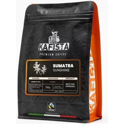 Kafista Káva výběrová káva Sumatra Sunshine 250 g – Hledejceny.cz