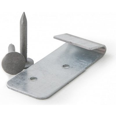 Gutta Spona / příchytka včetně hřebů 50 x 20 mmm – Zboží Mobilmania