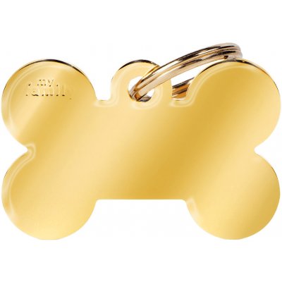 My Family Big Bone Brass gravírovateľný přívěsek 2,5 x 3,8 cm – Sleviste.cz