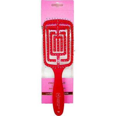 Wet Brush Pop and Go Detangler Pink hřeben na vlasy se zrcátkem 1 ks – Zboží Dáma