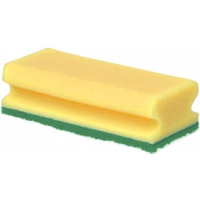 Houba GASTRO tvarovaná žlutá/zelená balení 5 ks 15,5x7x4 cm polyuretan – Zbozi.Blesk.cz