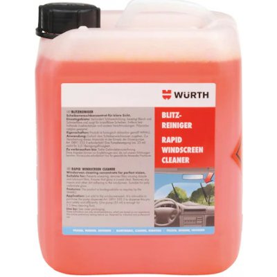 Würth Rychlý čisticí prostředek na okna 5 l – Zboží Mobilmania