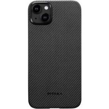 Pitaka MagEZ 4 600D iPhone 15 černé/šedé twill