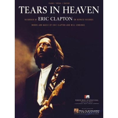 Eric Clapton Tears in Heaven noty na klavír, zpěv, akordy