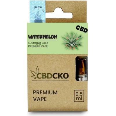 CBDčko CBD Cartridge Watermelon 0,5 ml – Zboží Dáma
