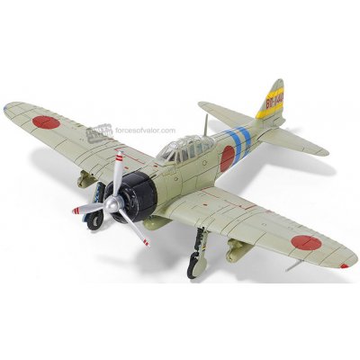 Forces of Valor Mitsubishi A6M2 Zero Sen/Zeke IJNAS letadlová loď Hiryu Hiryu Hikotai BII 140 Sumio Nouno Pearl Harbor 7.prosince 1941 1:72 – Zbozi.Blesk.cz