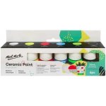 MontMarte Sada barev na sklo a porcelán č.0023 6x kelímky 20 ml – Zboží Dáma