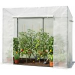 Aldotrade 200x77x168/146cm bílá – Zboží Dáma