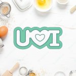 Vykrajovátko I LOVE YOU (jednoduchý nápis) – Hledejceny.cz
