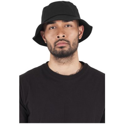 Yupoong Flexfit Cotton Twill Bucket Hat černý