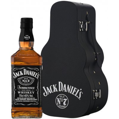 Jack Daniel's No.7 40% 0,7 l (dárkové balení kytara) – Hledejceny.cz