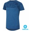 Pánské sportovní tričko Husky Merino pánské triko KR modrá